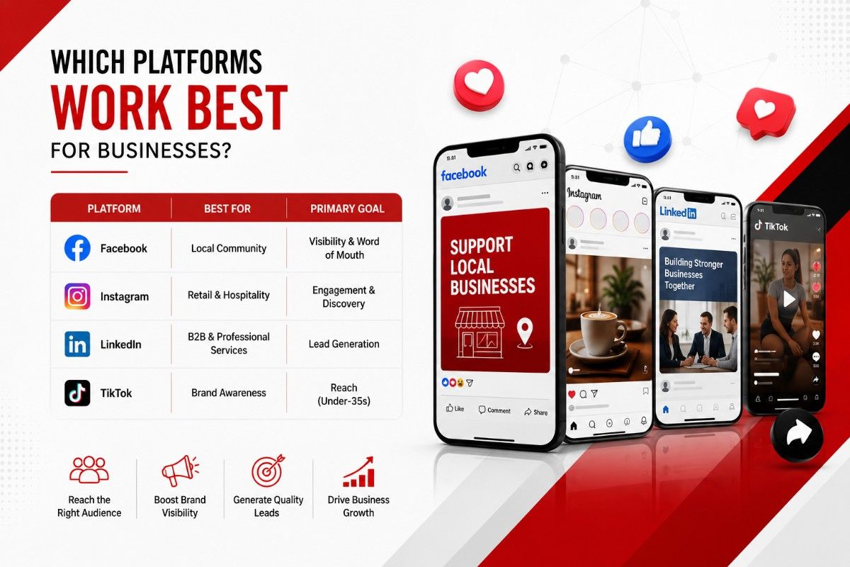 Waikato business owner using AI-powered social media marketing tools to grow customer engagement and leads